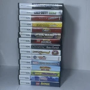 Read Huge Lot 15 Game Cases Nintendo DS Case Lot *No Games (TOP 5 Have Manuals) - Picture 1 of 2