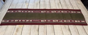 Gorgeous Wool Woven Southwest Native Reversible Table Runner 16" x 59" TubGB7 - Picture 1 of 6