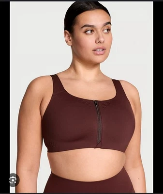Victoria's Secret VSX Featherweight Max-Front Close Sport Bra Size 38D NWOT - Image 1 of 4