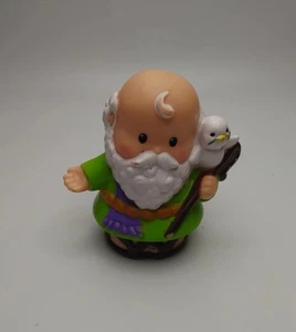 Vintage Fisher Price Little People Noah’s Ark Noah w/ Dove Collectible Figure - Picture 1 of 3