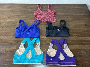 Lululemon Sport BH Tops Paket Größe 4 5 Paar Fitnessstudio sportlich - Bild 1 von 18