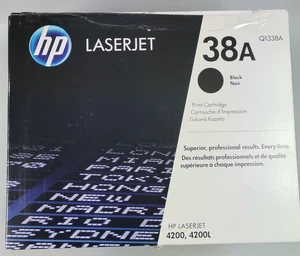 Original HP Q1338A Tonerkartusche Schwarz 38A Laserjet 4200 MwSt inkl. - Bild 1 von 4