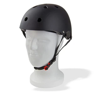 Skaterhelm Schutzhelm Fahrradhelm BMX Skater Inliner Helm Gr. S 44-48 cm schwarz - Bild 1 von 6