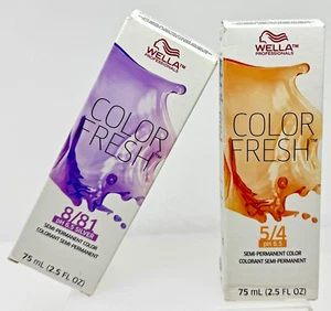 WELLA COLOR FRESH SEMI-PERMANENT COLOR 2.5 OZ - Picture 1 of 5