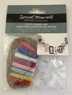 NEW Special Moments Photo Hanger Rustic Twine Line 8.5 Feet FREE SHIP - Image 1 of 2