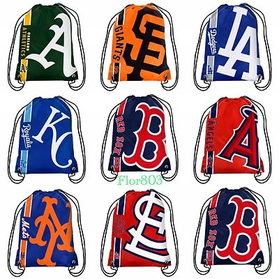 MLB Baseball Team Drawstring backpack / Gym bag - Image 1 of 4