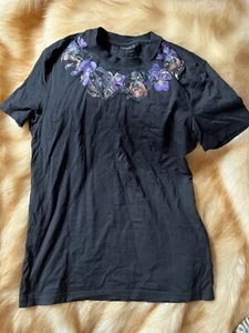Rare Givenchy Rottweiler Prints Black Mens sz M T Shirt Paris - Picture 1 of 9