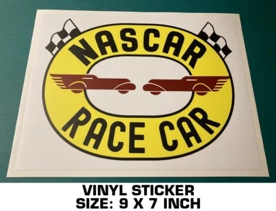 CALCOMANÍA ADHESIVA DE VINILO PARA COCHE DE CARRERAS NASCAR DE COLECCIÓN NASCAR RACING-DAYONA - RICHARD PETTY Foto 1 de 4