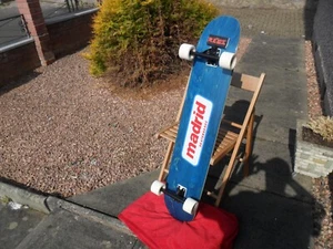 MADRID MASSIVE 44" custom LONGBOARD🤣UK EBAYER see my 400 skateboard deals - Picture 1 of 19