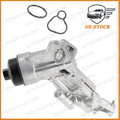 Enfriador de aceite de motor con conjunto de filtro para GM Chevy Cruze Malibu Sonic Pontiac G3 Foto 1 de 4