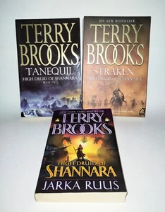 Terry Brooks High Druid of Shannara series Jarka Ruus Tanequil Straken big books - Picture 1 of 4