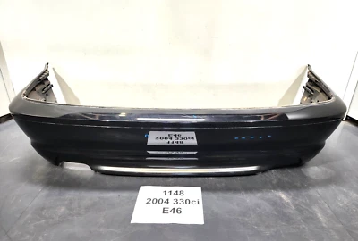 ✅ 04-06 OEM BMW E46 325Ci 330Ci ZHP M Sport Rear Bumper Cover Black 475 - Image 1 of 4