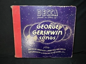 George Gershwin Songs Vol 1 Decca 1939 5 X Shellac 10" 78 RPM Various Artists - Picture 1 of 17