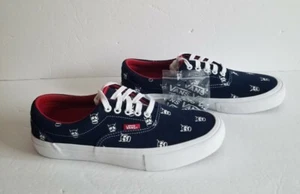 Vans Kader Sylla Era Herren NEU Wildleder Marineblau Schnürschuhe Skateschuhe Größe 9 - Bild 1 von 12