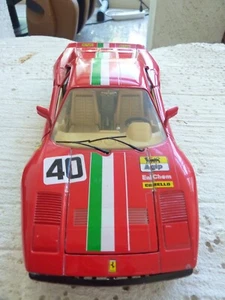 Burago Ferrari GTO No. 40 1984 1:18 Scale Die Cast Made In Italy - Picture 1 of 17