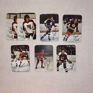 7- 1977-78 OPC O-Pee-Chee Glossy NHL Insert- Murdoch, Sittler. Brad Park & Leach - Picture 1 of 4