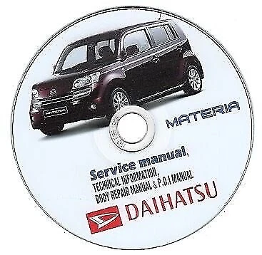 Daihatsu Materia manuale officina  repair manual IL PIU COMPLETO! - Immagine 1 di 4