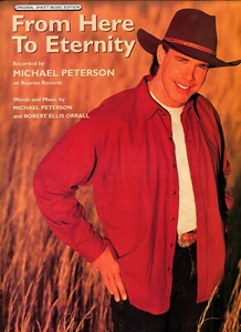 1997 Sheet Music FROM HERE TO ETERNITY ~ Michael Peterson ~ NEW! Rare! - Picture 1 of 1