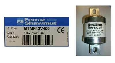 Ferraz Shawmut Fuse F226325A 415V 400A BTMF42V400 Includes VAT