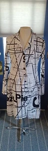 (Rundholz) Vestido Marca Alemana-6 Pieza 2 (Talla-Pequeño) Estampado Etiqueta Negro. - Imagen 1 de 18