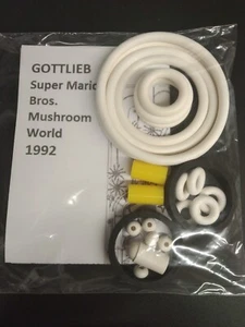 Flipper Gummibänder Set - Super Mario Bros Mushroom World - Pinball Rubber Kit - Bild 1 von 1