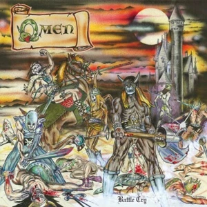 OMEN BATTLE CRY LP Heavy Metal warlord acid sodom kreator exciter manilla road - Picture 1 of 2