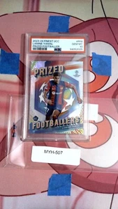 LAMINE YAMAL 2023-24 FINEST #PF-8 PRIZED FOOTBALLER PSA 10 (RC) - Picture 1 of 2