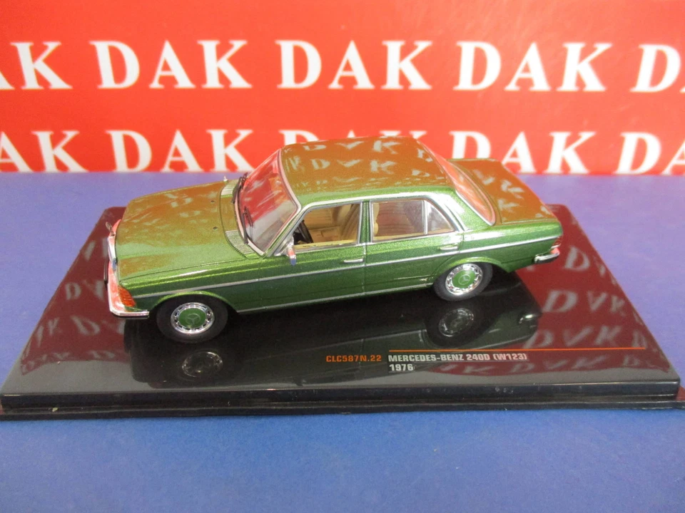 Die cast 1/43 Modellino Auto Mercedes 240D W123 1976 by Ixo - Immagine 1 di 4