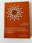 Foundations Of Electromagnetic Theory 2nd Ed., Reitz Milford, Vintage 1972 SC 