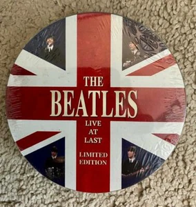 The BEATLES LIVE AT LAST CASSETTE Limited Edition COLLECTIBLE TIN Print BRITISH - Picture 1 of 1