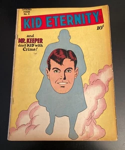 KID ETERNITY #5 (Quality Comics/1947) **HTF Golden Age!** (Mid-Grade) - Picture 1 of 16
