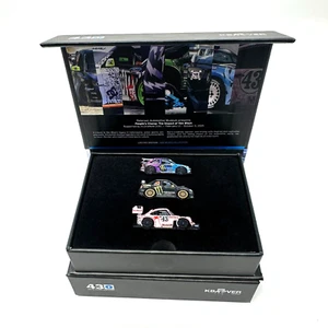 Petersen x 43 Institute - People's Champ Ken Block Pins (Set 2) - IN HAND - Picture 1 of 2