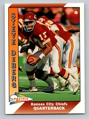 1991 Pacific #207 Steve DeBerg   Kansas City Chiefs - Image 1 of 2