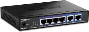 BRAND NEW TRENDnet TEG-S762 6-Port 10-Gigabit Switch - 4x 2.5G 2x 10G RJ-45 - Picture 1 of 10