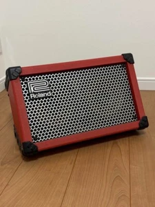 Roland Cube Street Red Battery Powered Stereo Combo Amplifier used - Picture 1 of 3