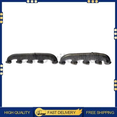 2PCS Dorman Exhaust Manifold Left Right For Ford E-350 Club Wagon 2004-2005 - Image 1 of 4