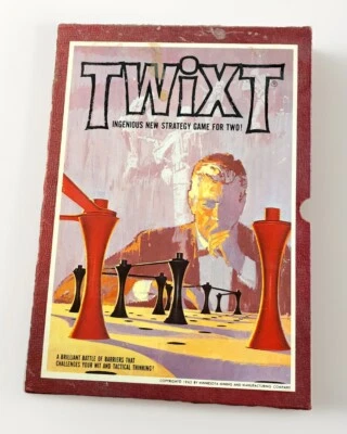 TWIXT Vintage Board Game 1962 3M Bookshelf Game Strategy Of Barriers - Image 1 of 4
