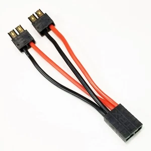RCP (10) Pcs PARALLEL ADAPTER PLUG DOUBLE RUN TIME FITS TRAXXAS 10 units - Picture 1 of 9