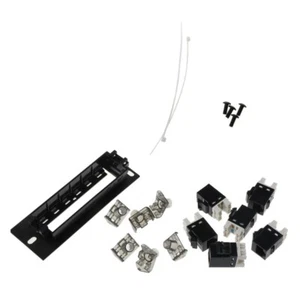 6 Port CAT6 Panel RJ45 Networking Wall Mount Rack Mount Adapter - Photo 1/8