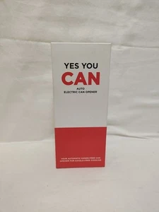 Abridor de latas eléctrico Kitchen Mama CO1100-W - blanco/caja abierta probado y funcionando - Imagen 1 de 8