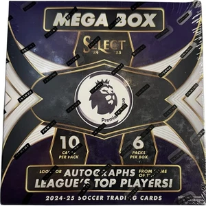 2024-25 Panini Select PL Premier League Soccer 6 Pack Mega Box Sealed Neu! - Bild 1 von 4