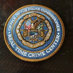 New York City NY Police Patch PCO Office Commissioner RTCC Realtime crime Center - Picture 1 of 1