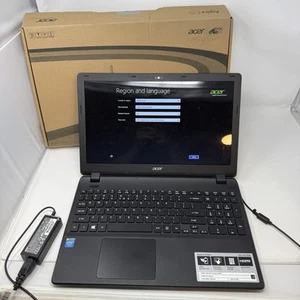 Acer Aspire E15 Start ES1-512-C685 15.6" Laptop 4GB 500GB Win 8.1 Reset Tested - Picture 1 of 20
