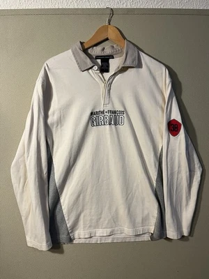 Camisa polo de rugby Marithe Francois Girbaud bloque de color para hombre talla grande” Foto 1 de 4