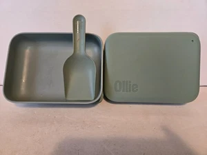 2 Ollie Puptainer Hundefutter Aufbewahrung Behälter & Deckel mit Schaufeln, 8" L x 6" B x 3" H - Bild 1 von 8