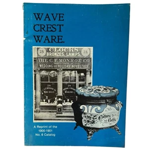 Wave Crest Ware BOOK Catalog 6 1900 1901 Reprint Author Signed Elsa Grimmer - Picture 1 of 12