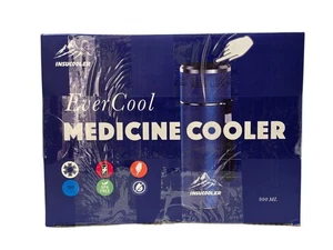 Enfriador de medicamentos INSUCOOLER EverCool + Estuche + Enfriamiento inteligente USB tipo C 3-6 bolígrafos OB - Imagen 1 de 7