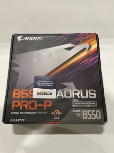 Gigabyte B550M AORUS PRO-P AMD AM4 DDR4 mATX Mainboard  - Bild 1 von 2