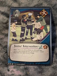 Jonins' Intervention 106 Naruto Shonen Jump Collectible Card Game - Picture 1 of 2