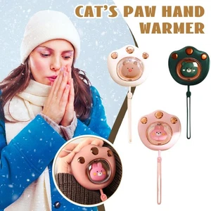 Hand Warmers Rechargeable Cat Paw Electric Hand Warmer HOT - Picture 1 of 13